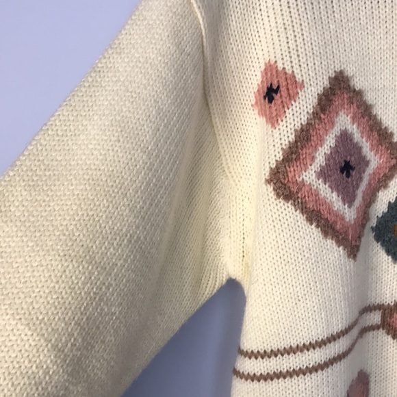 🌻4/$20 Vintage St Michael Crew Neck Sweater Size 40 42 Eur Made In Hong Kong - Picture 7 of 13